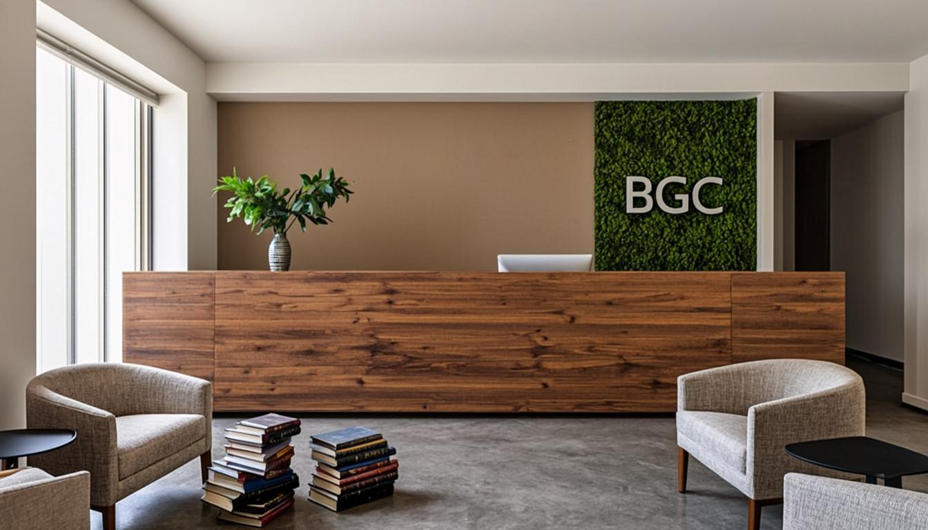 Reception area